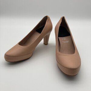 DorKing by Fluchos Spain Blush Pink Pumps Heels EU 39 US 8 8.5